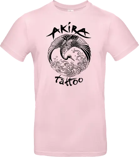 Akira Tattoo - Kranich - schwarz