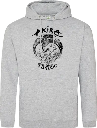 Akira Tattoo - Kranich - schwarz