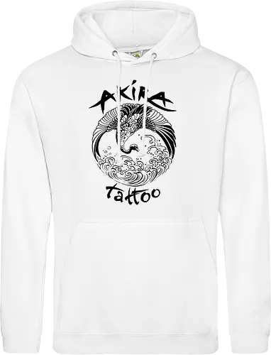 Akira Tattoo - Kranich - schwarz