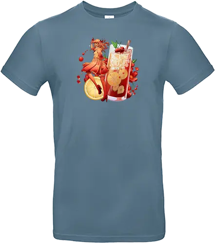 Shirley Temple - slime girl, beverage, shirley temple, lemonade, soda - Standard T-Shirt