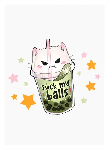 Unfreundlicher Bubble Tea