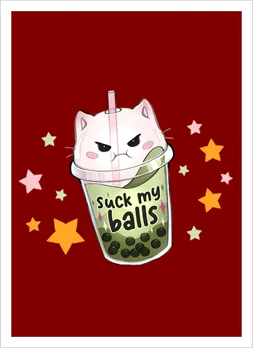Unfreundlicher Bubble Tea