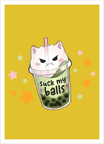 Unfreundlicher Bubble Tea