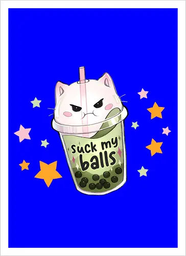 Unfreundlicher Bubble Tea