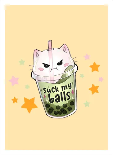 Unfreundlicher Bubble Tea