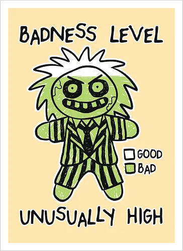 BJ badness level