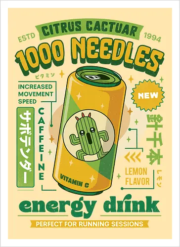 Cactus Energy Drink