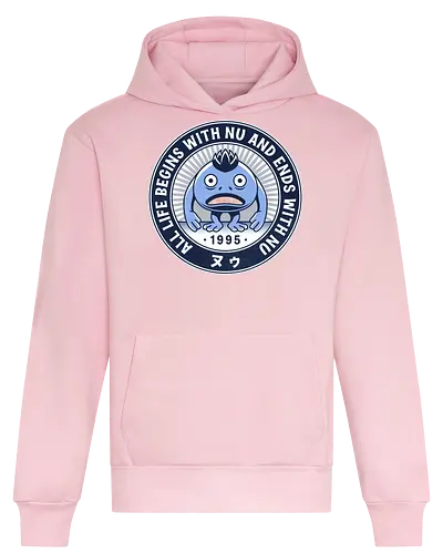 Nu Vintage Emblem - video game, gaming, gamer, rpg, jrpg, frog, glenn, robo, epoch, wings of time, lucca, nu, kingdom of zl, chrono, cross, chrono, cross - Heavyweight Hoodie