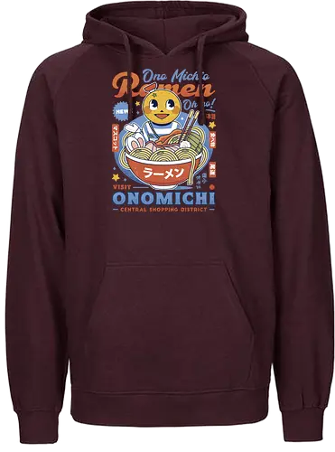 Ono Michio Ramen - Japanese, yakuza, goro majima, ono michio, kiryu kazuma, ryu ga gotoku, yakuza like a dragon, ichiban, like a dragon ishin, kazuma kiryu, video game, gaming, gamer, jrpg, majima construction, yakuza kiwami, yakuza zero, ramen, noodles - Fairtrade Hoodie