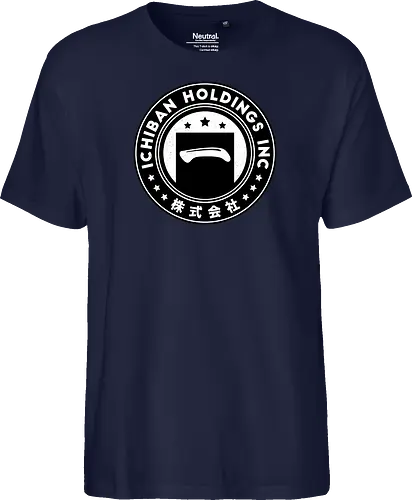  Ichiban Holdings Emblem - Japanese, yakuza, goro majima, ono michio, kiryu kazuma, ryu ga gotoku, yakuza like a dragon, ichiban, like a dragon ishin, kazuma kiryu, video game, gaming, gamer, jrpg, majima construction, ichiban holdings - Fairtrade T-Shirt