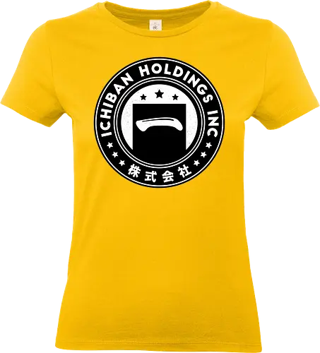  Ichiban Holdings Emblem - Japanese, yakuza, goro majima, ono michio, kiryu kazuma, ryu ga gotoku, yakuza like a dragon, ichiban, like a dragon ishin, kazuma kiryu, video game, gaming, gamer, jrpg, majima construction, ichiban holdings - Standard T-Shirt (Frauen)