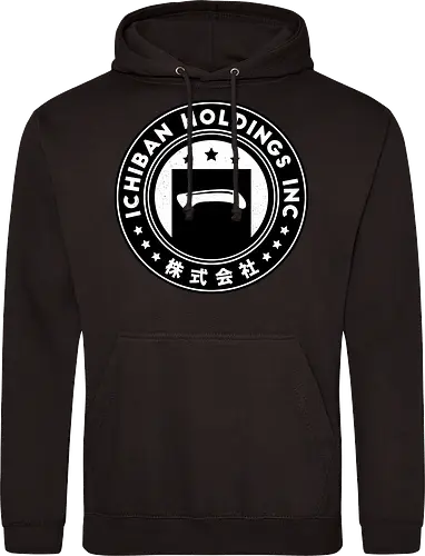  Ichiban Holdings Emblem - Japanese, yakuza, goro majima, ono michio, kiryu kazuma, ryu ga gotoku, yakuza like a dragon, ichiban, like a dragon ishin, kazuma kiryu, video game, gaming, gamer, jrpg, majima construction, ichiban holdings - Standard Hoodie