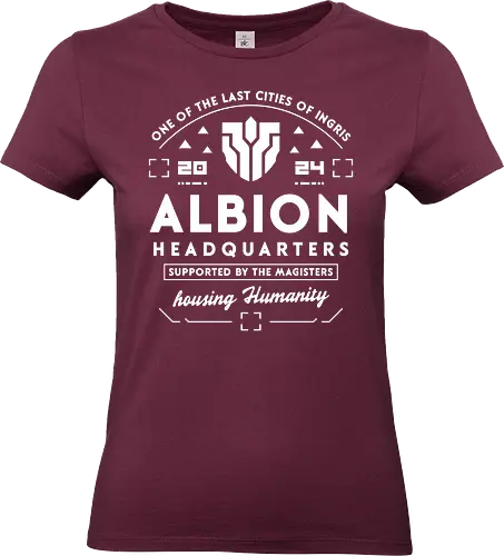 Albion Humanity Hdquarters - the first descendant, bunny, looter shooter, video game, gaming, gamer, game, military, mmorpg, science fiction, gley, ingris, freyna, sharen, valby,  - Standard T-Shirt (Frauen)