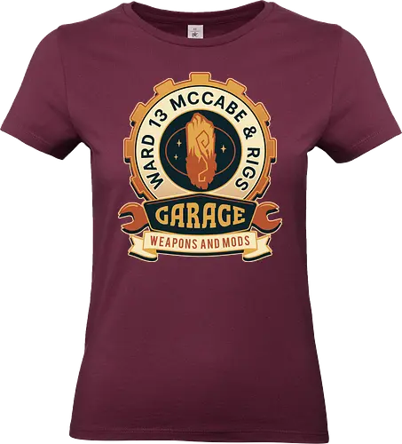 Ward 13 Garage Emblem - remnant, remnant from the ashes, ward 13, remnant 2, remnant ii, gamer, game, gaming, video game, crystal, fantasy, adventure, rpg, nimue, lydusa - Standard T-Shirt (Frauen)