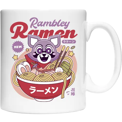 Rambley The Raccoon Ramen