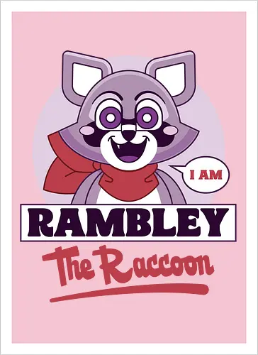 Rambley The Raccoon Vintage