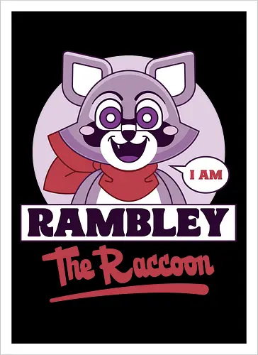 Rambley The Raccoon Vintage