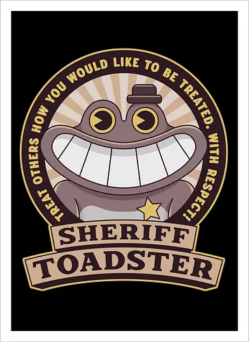 Sheriff Toadster Emblem