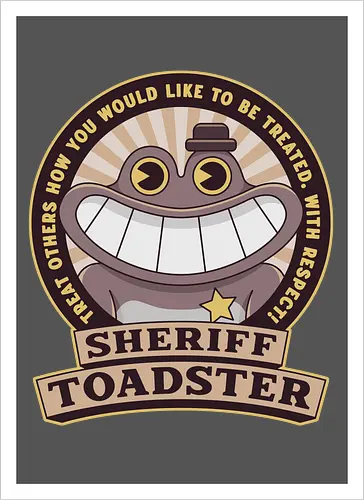 Sheriff Toadster Emblem