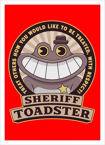 Sheriff Toadster Emblem