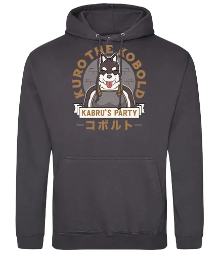 Kuro The Kobold Emblem - Delicious, Meshi, walking mushroom, marcille donato, falin touden, laios touden, senshi of izganda, chilchuck tims, kuro, medieval, anime, manga, cooking, TV, dwarf,  - Standard Hoodie