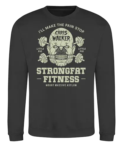 Mount Massive Asylum Fitness - the outlast trials, outlast, outlast 2, murkoff corporation, mount massive asylum, chris walker, mother gooseberry, horror, camcorder, survival, leland coyle, gamer, gaming, video games, mind control - Sweatshirt