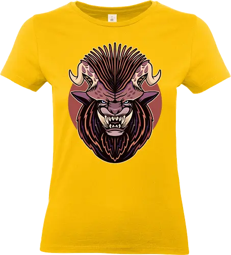 Lion Head - game, gamer, gaming, video games, iceborne, palico, felyne, hunting, hunting world, , hunting rise, hunting wilds - Standard T-Shirt (Frauen)