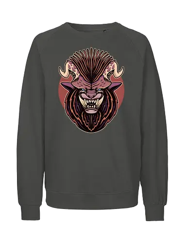 Lion Head - game, gamer, gaming, video games, iceborne, palico, felyne, hunting, hunting world, , hunting rise, hunting wilds - Fairtrade Sweatshirt