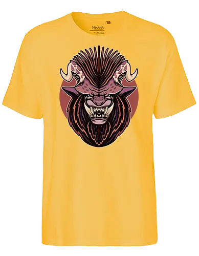 Lion Head - game, gamer, gaming, video games, iceborne, palico, felyne, hunting, hunting world, , hunting rise, hunting wilds - Fairtrade T-Shirt