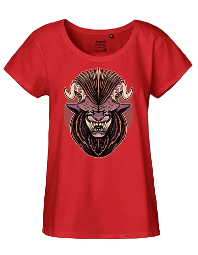 Lion Head - game, gamer, gaming, video games, iceborne, palico, felyne, hunting, hunting world, , hunting rise, hunting wilds - Fairtrade Girl Shirt