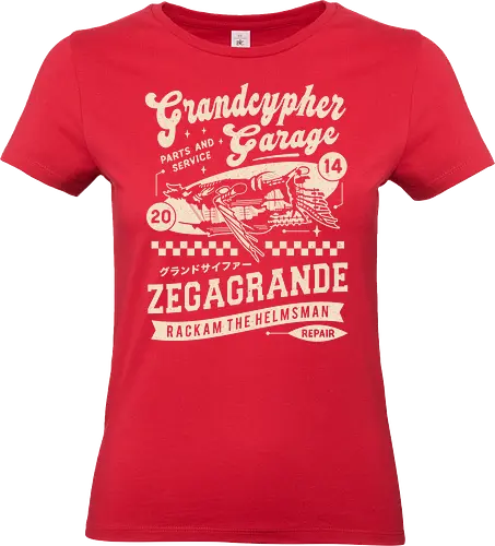 Zegagrande Garage - versus, game, gamer, gaming, video games, jrpg, vyrn, djeeta, vaseraga, rising, narmaya - Standard T-Shirt (Frauen)