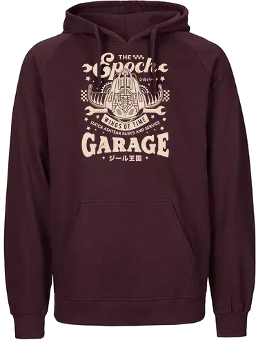 Epoch Wings Of Time Garage - video game, gaming, gamer, rpg, jrpg, frog, glenn, robo, epoch, wings of time, lucca, fantasy, kingdom of zl, chrono, cross - Fairtrade Hoodie