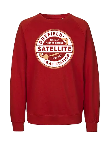 Dryfield Gas Station - parasite, eve, survival horror, video game, gaming, gamer, dryfield, golem 9, pierce carradine, kyle madigan, mitochondria eve, motel, aya br - Fairtrade Sweatshirt