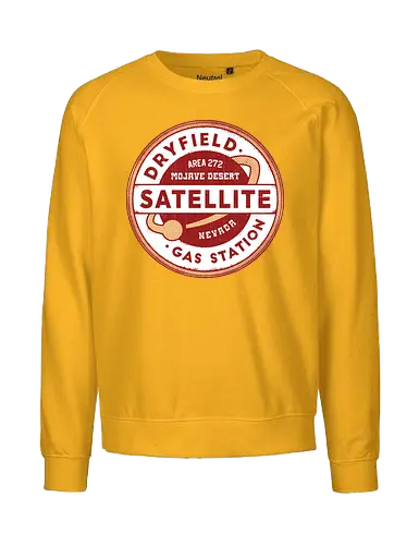 Dryfield Gas Station - parasite, eve, survival horror, video game, gaming, gamer, dryfield, golem 9, pierce carradine, kyle madigan, mitochondria eve, motel, aya br - Fairtrade Sweatshirt