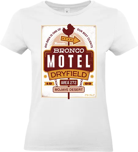 Dryfield Motel Emblem - parasite, eve, dryfield, golem 9, pierce carradine, kyle madigan, mitochondria eve, motel, survival horror, video game, gaming, gamer, aya br - Standard T-Shirt (Frauen)