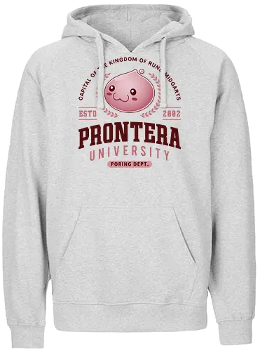 Prontera Poring University - ragnarok online, slime, mmorpg, jrpg, poring, angeling, ragnarok eternal love, ragnarok origin, deviling, deviruchi, ragnarok mobile, game, gaming, video game, gamer - Fairtrade Hoodie
