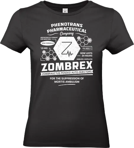 Zombrex Emblem - frank west, zombie, zombrex, chuck greene, game, video game, gaming, gamer, survival horror, terror, willamette parkview mall, Horror, biohazard, dd rising, dd rising 2 - Standard T-Shirt (Frauen)