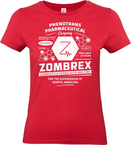 Zombrex Emblem - frank west, zombie, zombrex, chuck greene, game, video game, gaming, gamer, survival horror, terror, willamette parkview mall, Horror, biohazard, dd rising, dd rising 2 - Standard T-Shirt (Frauen)