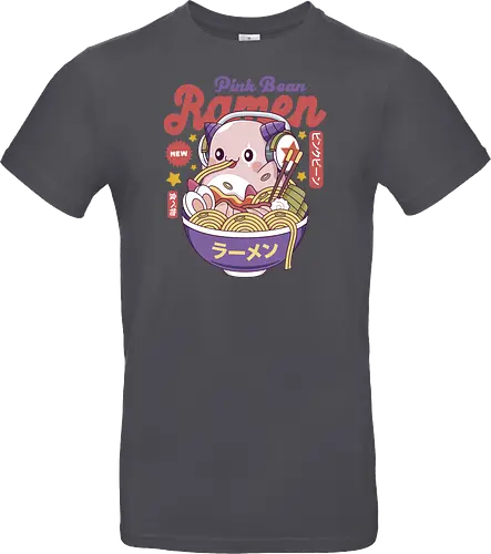 Pink Bean Ramen Kawaii