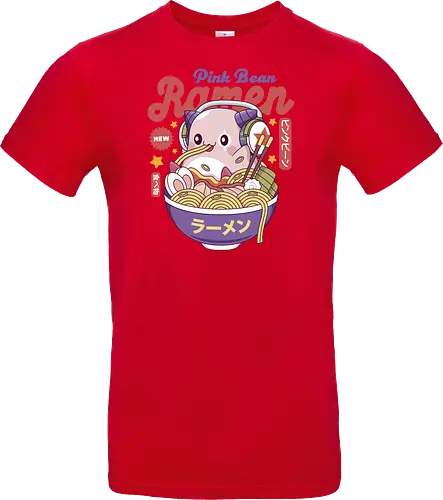 Pink Bean Ramen Kawaii