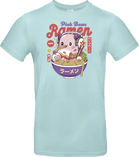 Pink Bean Ramen Kawaii