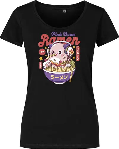 Pink Bean Ramen Kawaii