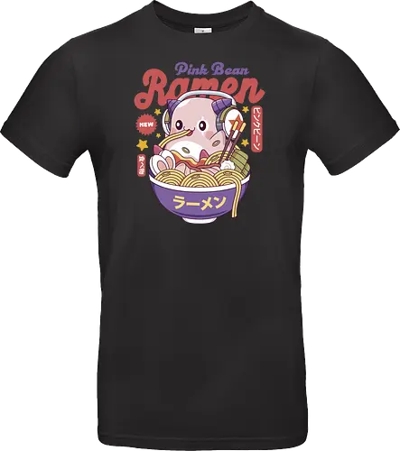 Pink Bean Ramen Kawaii