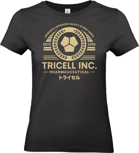 Tricell Africa Emblem - Horror, jill valentine, leon s kennedy, biohazard, umbrella corporation, raccoon city, albert wesker, chris redfield, tricell africa, stars, sheva alomar, Horror 2, Horror 3 nemesis, Horror 4, Horror 5 - Standard T-Shirt (Frauen)