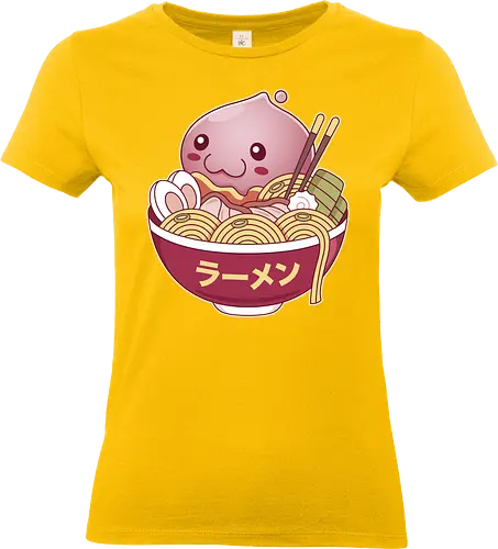 Poring Ramen - ragnarok online, slime, mmorpg, jrpg, poring, angeling, deviling, deviruchi, ragnarok mobile, game, gaming, video game, gamer, ragnarok eternal love, ragnarok origin - Standard T-Shirt (Frauen)