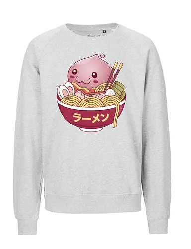 Poring Ramen - ragnarok online, slime, mmorpg, jrpg, poring, angeling, deviling, deviruchi, ragnarok mobile, game, gaming, video game, gamer, ragnarok eternal love, ragnarok origin - Fairtrade Sweatshirt
