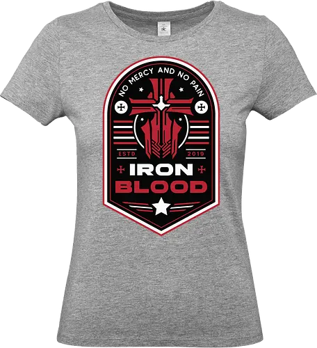 Iron Blood Emblem - azur lane, iron blood, cleveland, royal navy, iris libre, sakura empire, kaga, video games, gaming, game, gamer, anime, warships, war, gle union - Standard T-Shirt (Frauen)