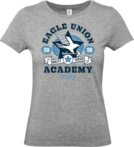 Eagle Union Navy Academy - eagle union, azur lane, iron blood, anime, warships, war, cleveland, royal navy, iris libre, sakura empire, kaga, video games, gaming, game, gamer,  - Standard T-Shirt (Frauen)