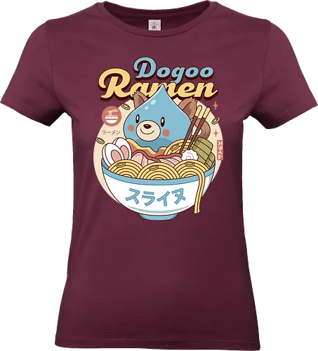 Slime Dogoo Ramen - hyperdimension neptunia, megadimension, superdimension, 4 goddesses online, nep nep, super neptunia rpg, neptune, video game, gaming, dogoo, slime, top nep, nepnep, purple hrt, nepgr - Standard T-Shirt (Frauen)