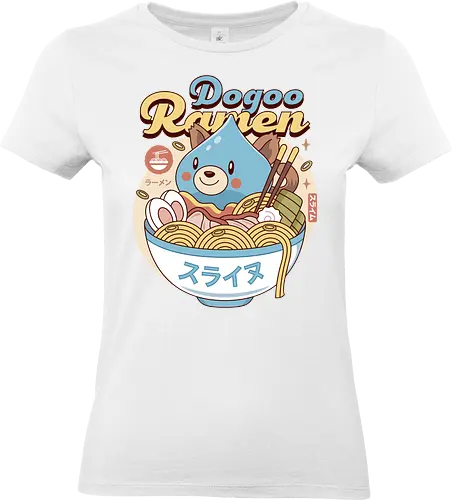 Slime Dogoo Ramen - hyperdimension neptunia, megadimension, superdimension, 4 goddesses online, nep nep, super neptunia rpg, neptune, video game, gaming, dogoo, slime, top nep, nepnep, purple hrt, nepgr - Standard T-Shirt (Frauen)